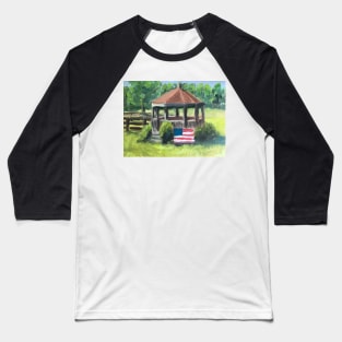 Gazebo at Rippavilla Baseball T-Shirt